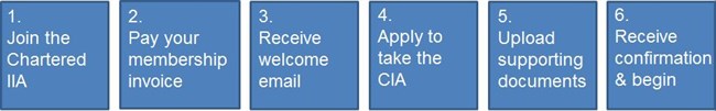 CIA process 1-6 steps